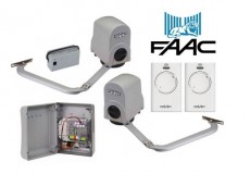 FAAC 391 Double Swing Gate Opener Kit