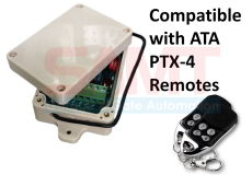 Garage Door Slide Sliding Swing Gate Remote Receiver Compatible with ATA PTX 4