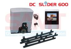 SAMT DC Slider Gate Motor with 4″ Silver Intercom