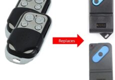 2 x FAAC TM433 DS 1 & 2 Channel Replacement Remote