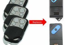 3 x FAAC TM433 DS 1 & 2 Channel Replacement Remote