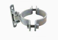 Round Bolt-On Hinge 6” BadAss 170mm