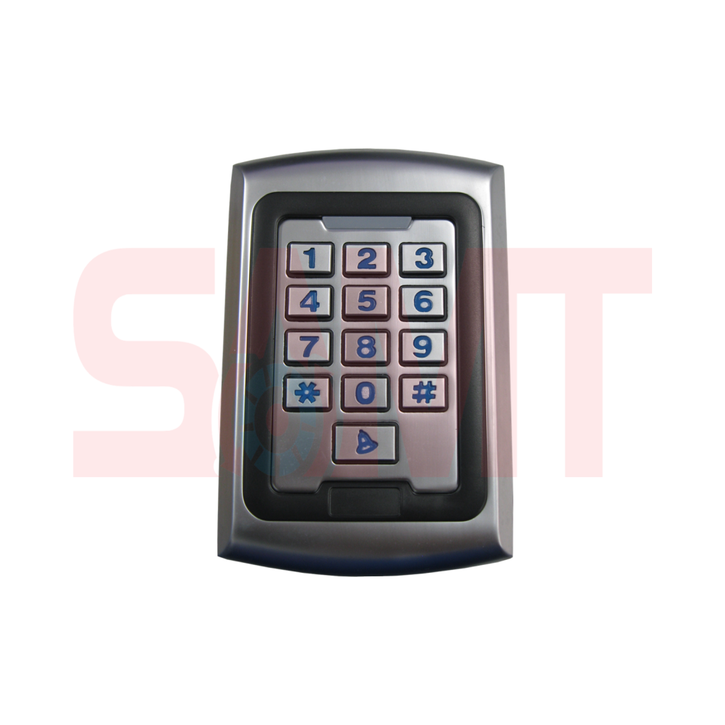 Universal WaterProof Metal Access Control Stand Alone Wired Keypad