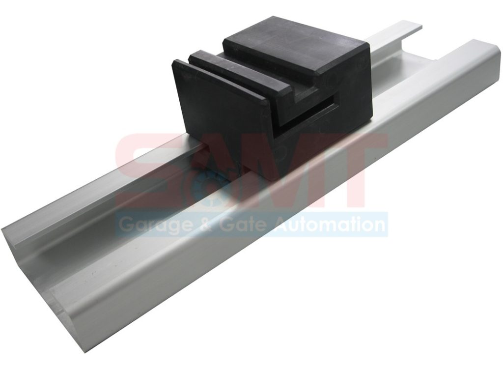 Gate Nylon Guide Block with Aluminium Guide 300mm SamtGateMotors