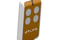 Genuine LIFE Maxi 1x Brown 4 Button Transmitter Control Remote