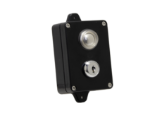 Letron Wireless Push Button & Key – BLACK