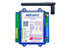 MD360C – 433MHz Wireless Magnetic Field Vehicle Detector Controller