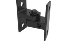 Baby Bolt-On Hinge BadAss Powder Coated